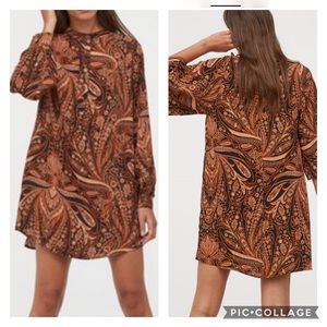 H&M Paisley Dress Size 6